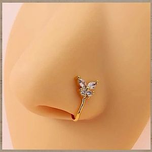 NEW NOSE CUFF, Butterfly Non Pierced slide